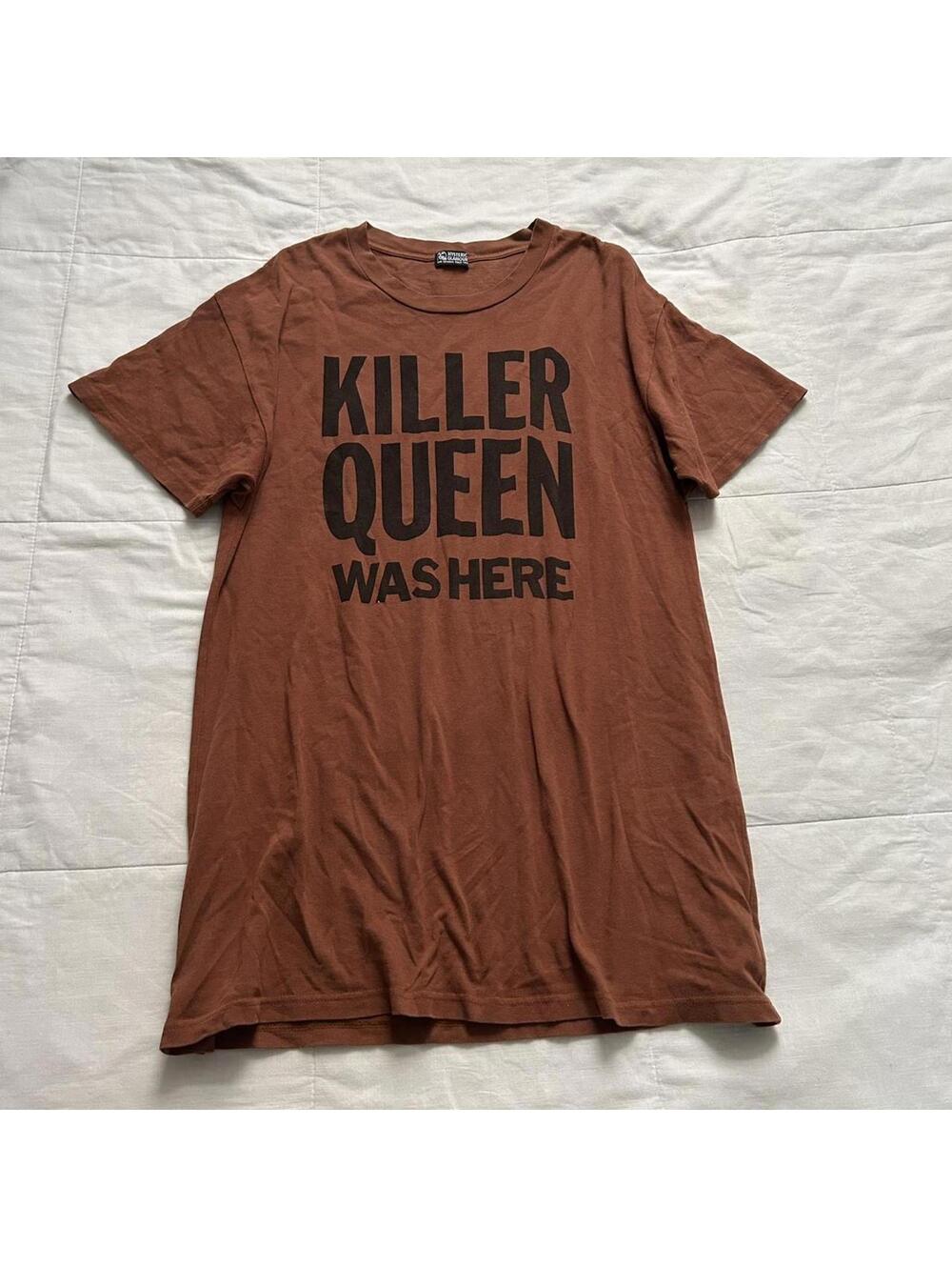 Hysteric Glamour Killer Queen Was Here Graphic T Shirt Free Size Japan